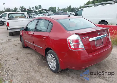 2012 Nissan Sentra 2.0 S из США, поврежденный, VIN 3N1AB6APXCL690492